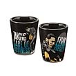 Elvis Presley Taking Care of Business Ceramic Shot Glass